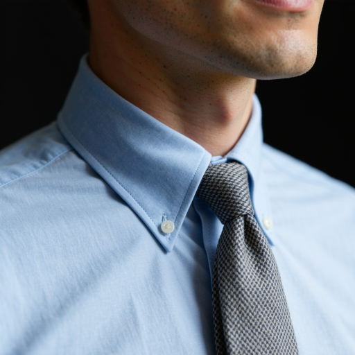 四十岁左右男性财务专家头像，穿灰色西装，白色衬衫，蓝色领带，黑色背景，专业金融形象